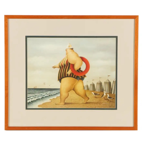Offset Lithograph After Lowell Herrero's "Agnes" - Picture 10 of 10
